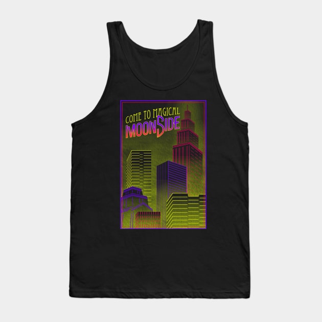 Come To Magical Moonside Tank Top by PeterTheHague